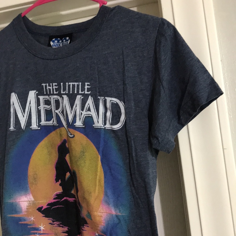 2/$10 Junk Food Little Mermaid Tee - Picture 4 of 7